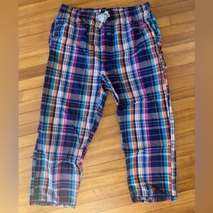 Psycho Bunny Multicolor Plaid PJ pants size XL